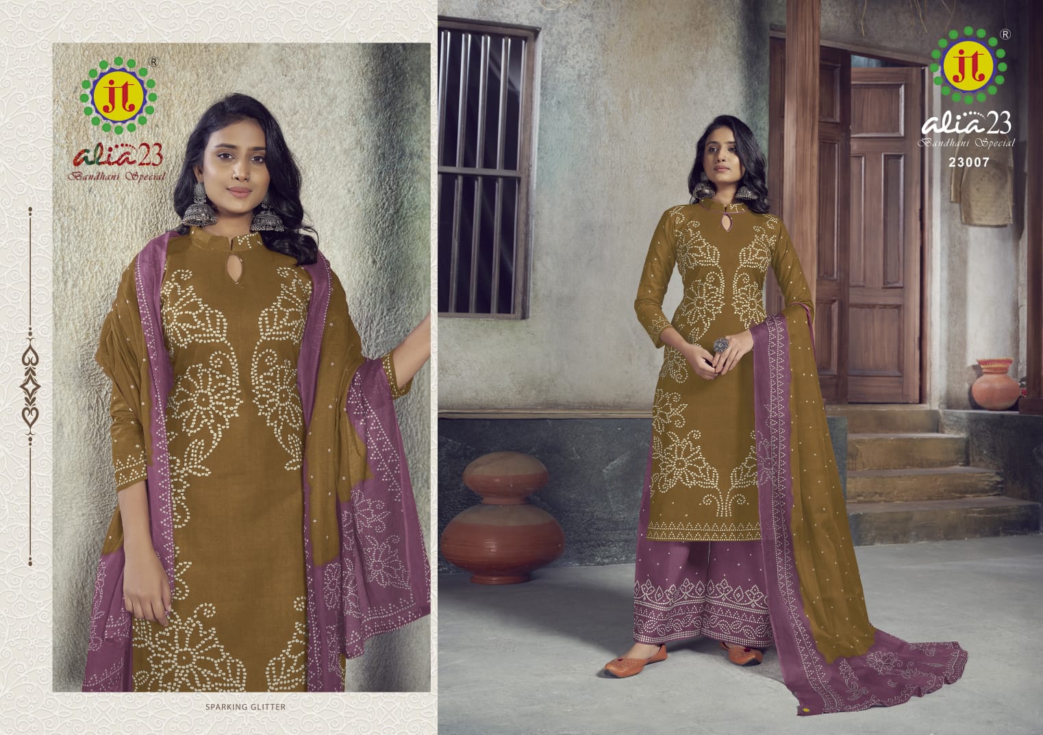 Jt Alia Vol 23 Casual Daily Wear Wholesale Printed Cotton Dress Material
